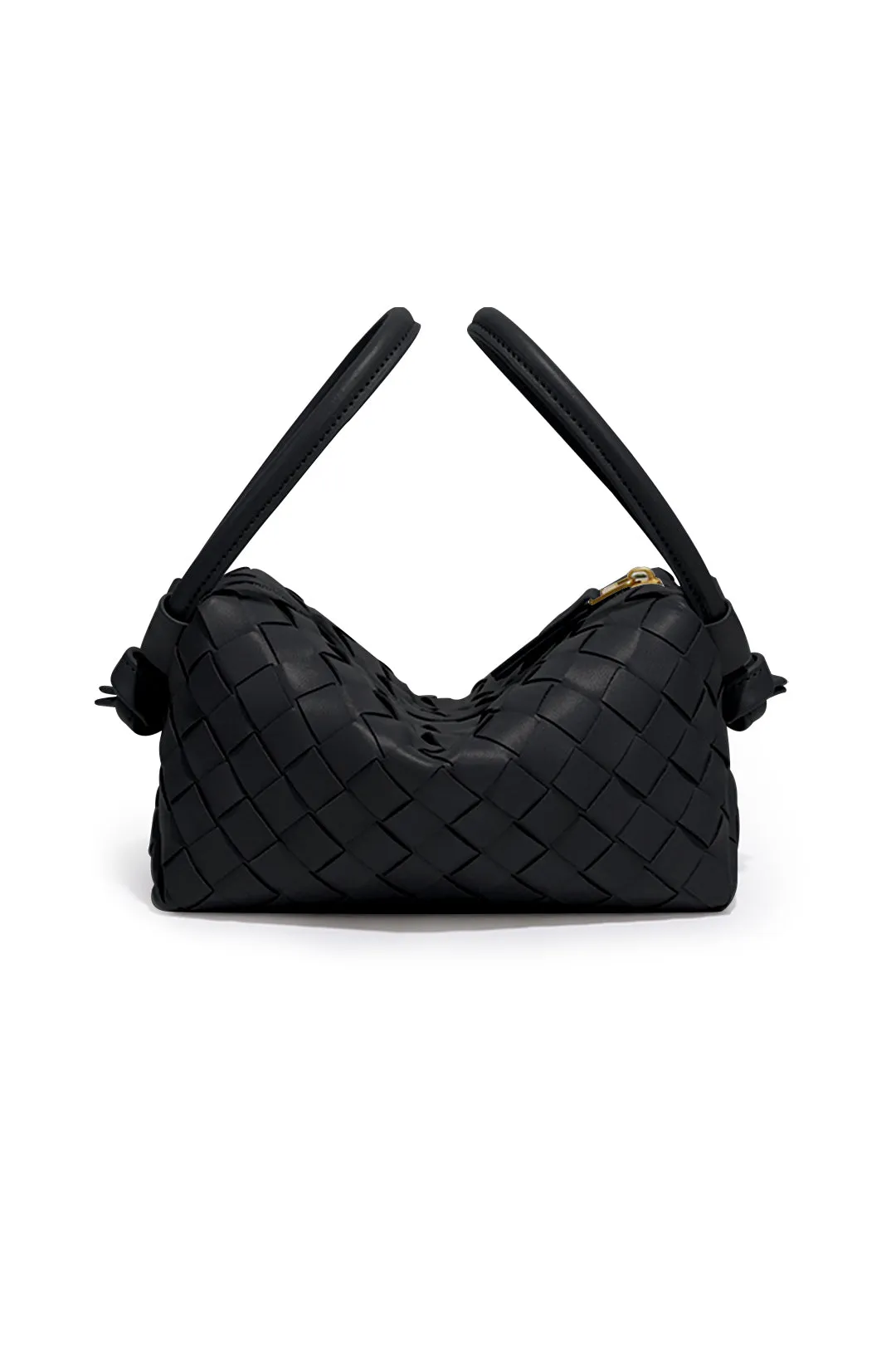 Faux Leather Metallica Zipper Tote Bag sold by Micas