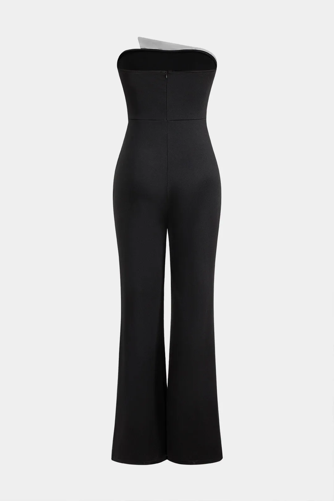 Metallisk rygfri stroppeløs jumpsuit sold by Micas product image thumbnail 2