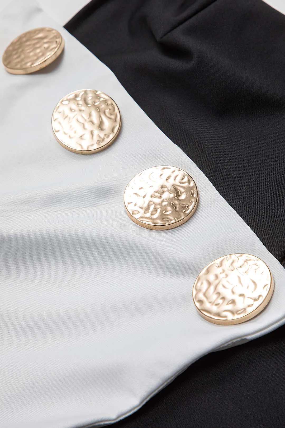 Metallisk rygfri stroppeløs jumpsuit sold by Micas product image thumbnail 3