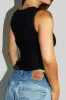 Zipper Detail Corset Cami Top sold by Micas