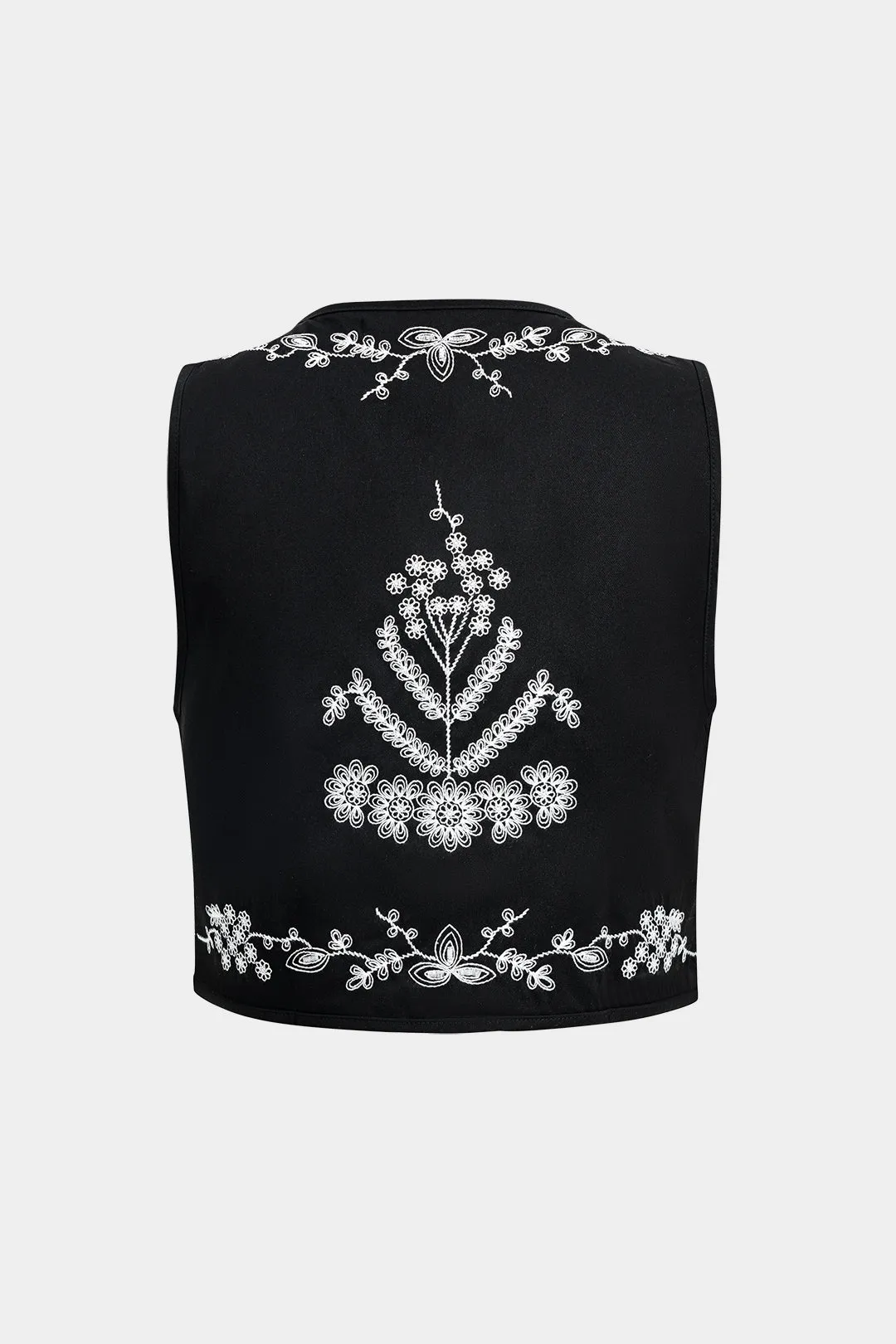 Broderi knude ærmeløs vest sold by Micas product image thumbnail 2