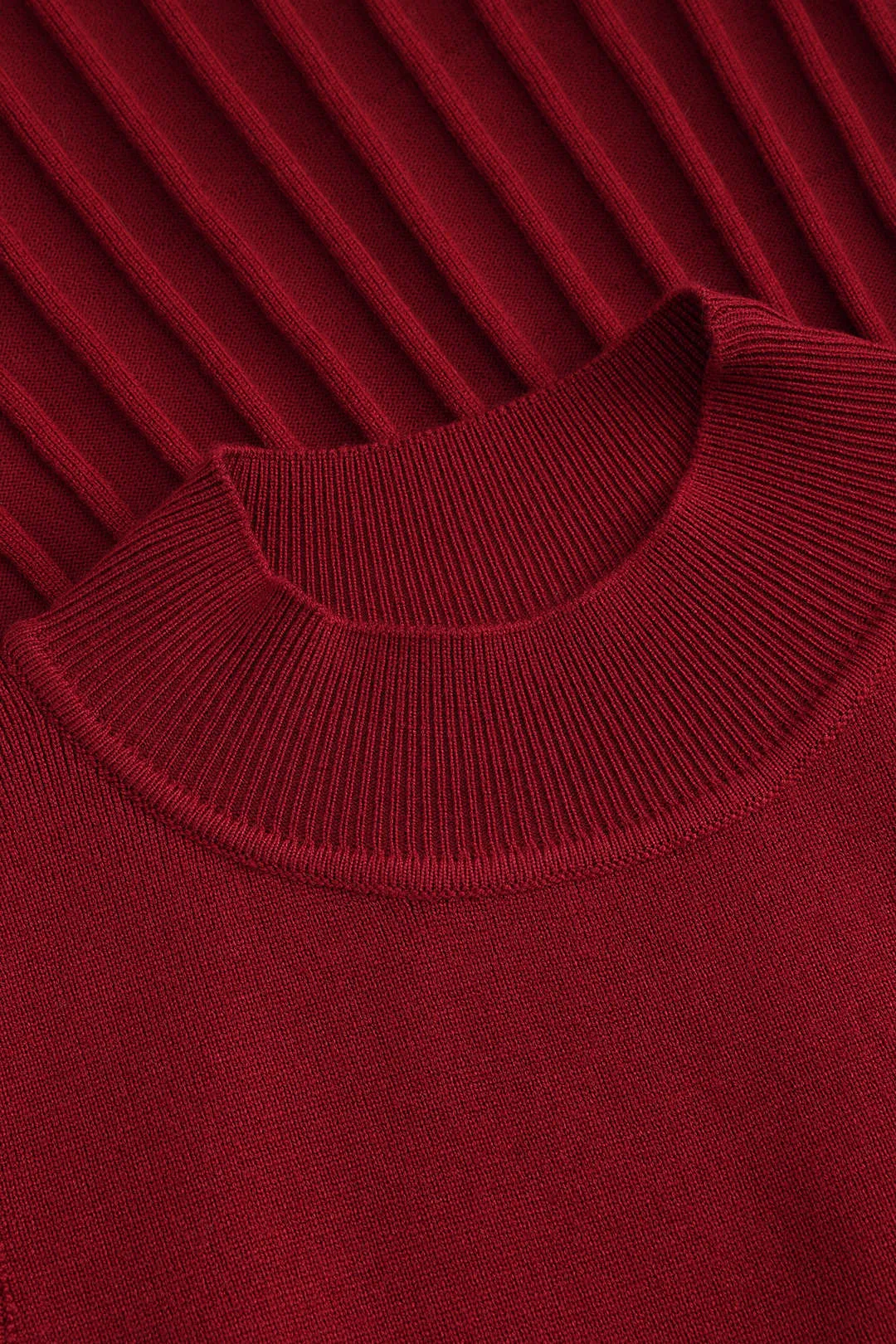 Strik mock hals ærmeløs kjole sold by Micas product image thumbnail 3