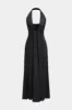Rygfri Ruched Halter-hals maxi-kjole sold by Micas