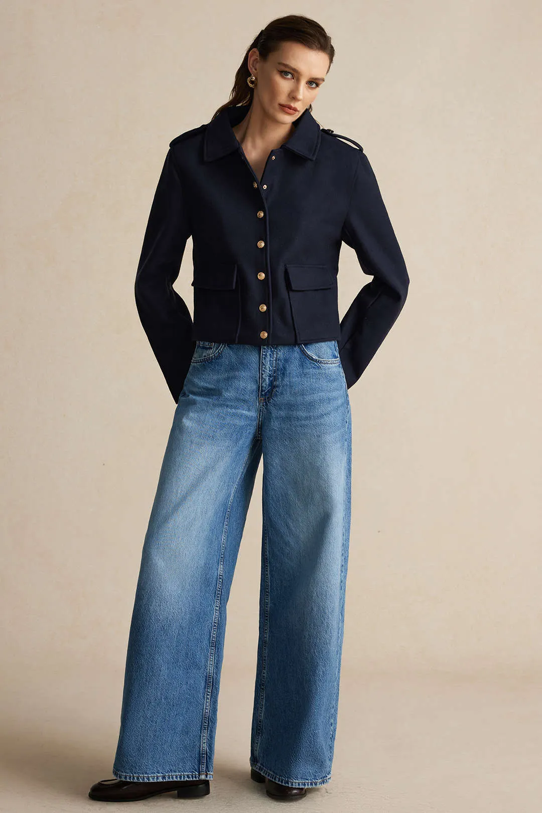 Knaplomme Langærmet jakke sold by Micas product image thumbnail 5