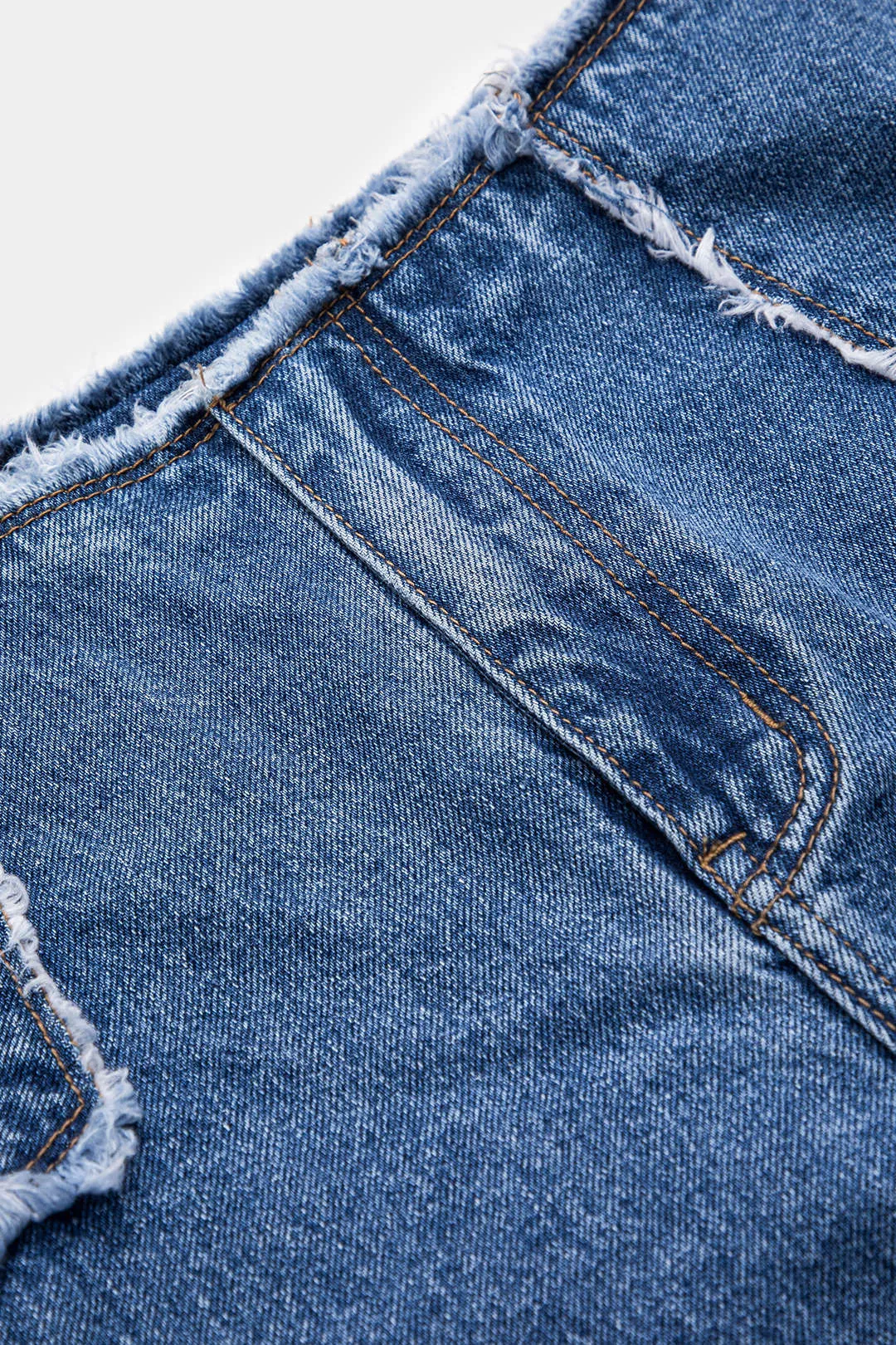 Denim patchwork lomme brede ben jeans sold by Micas product image thumbnail 3