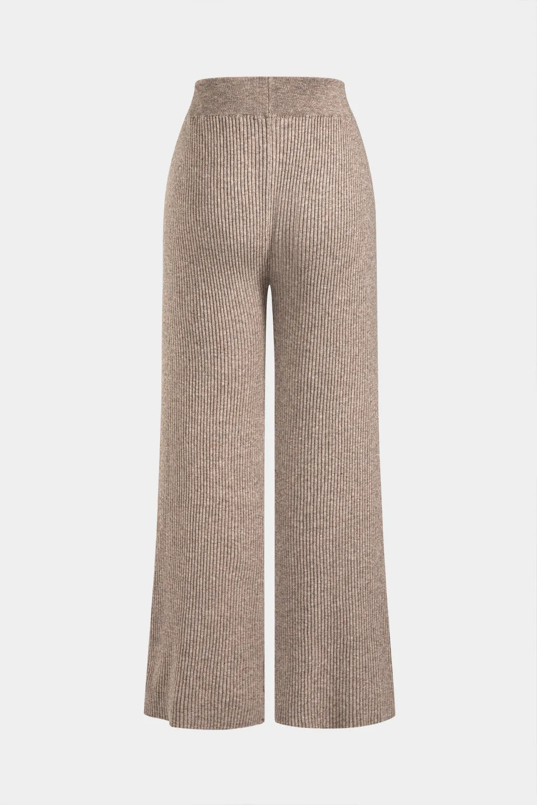 Strik knap V-hals langærmet top og bukser sæt sold by Micas product image thumbnail 5