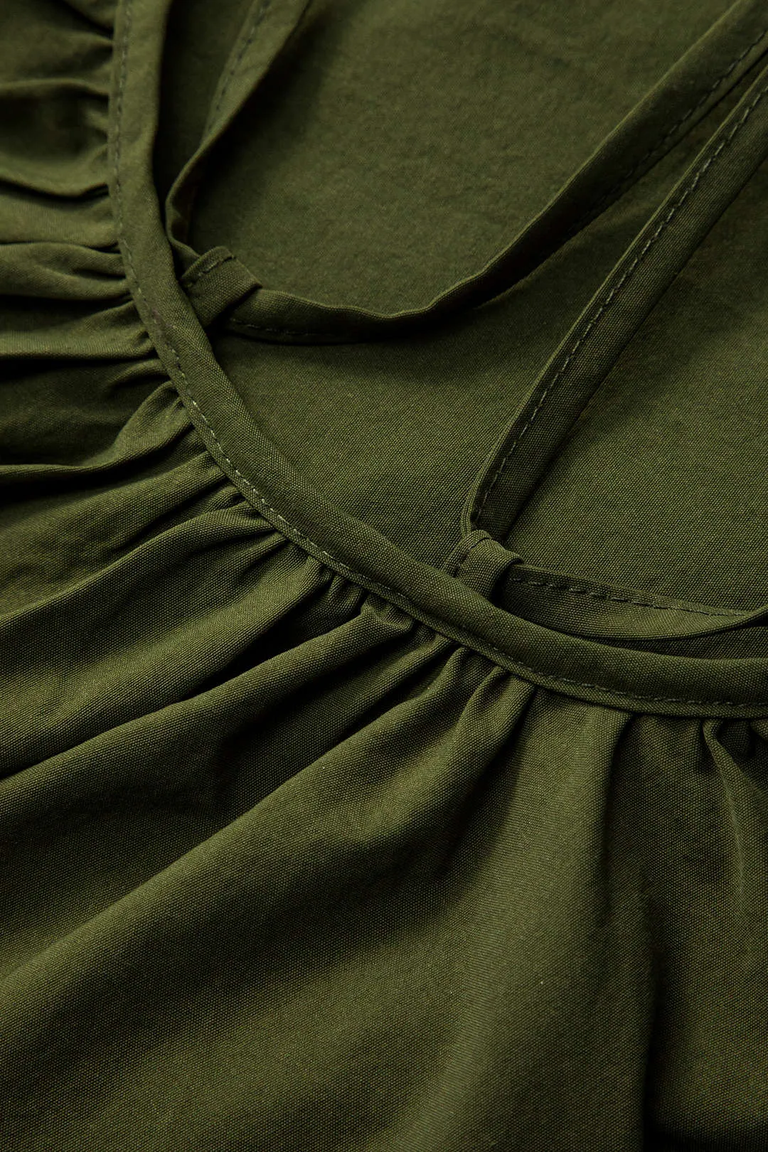 Plus størrelse knyttet lynlås ærmeløs mini kjole sold by Micas product image thumbnail 3