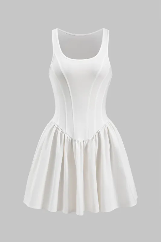 Ruched Corset Tank Mini Dress sold by Micas