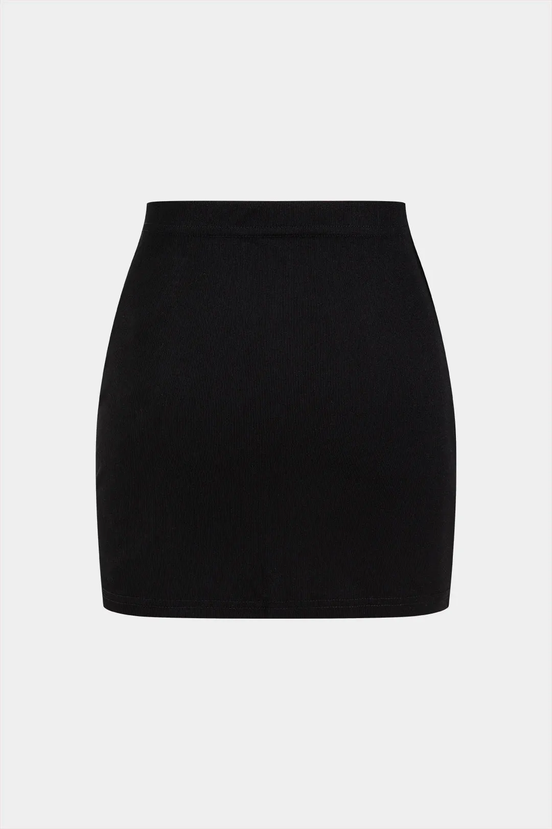 Hjerteform Rhinestone Mock Neck Langærmet top og nederdel sæt sold by Micas product image thumbnail 5