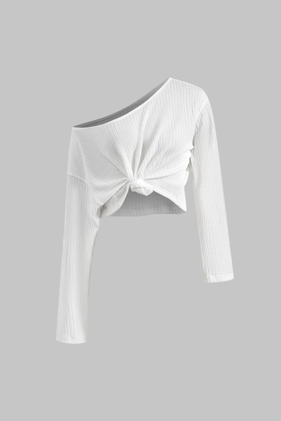 Bådhals Langærmet top og trækker shorts sleepwear sæt sold by Micas product image thumbnail 2