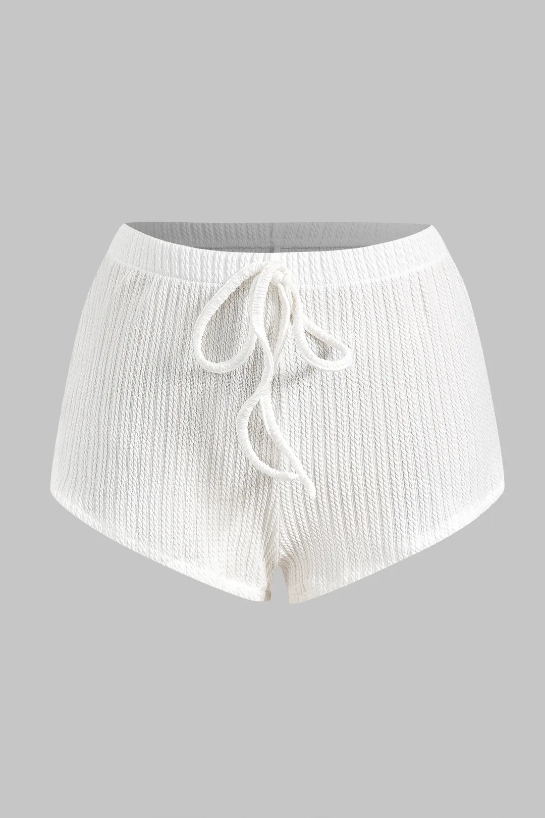 Bådhals Langærmet top og trækker shorts sleepwear sæt sold by Micas product image thumbnail 5