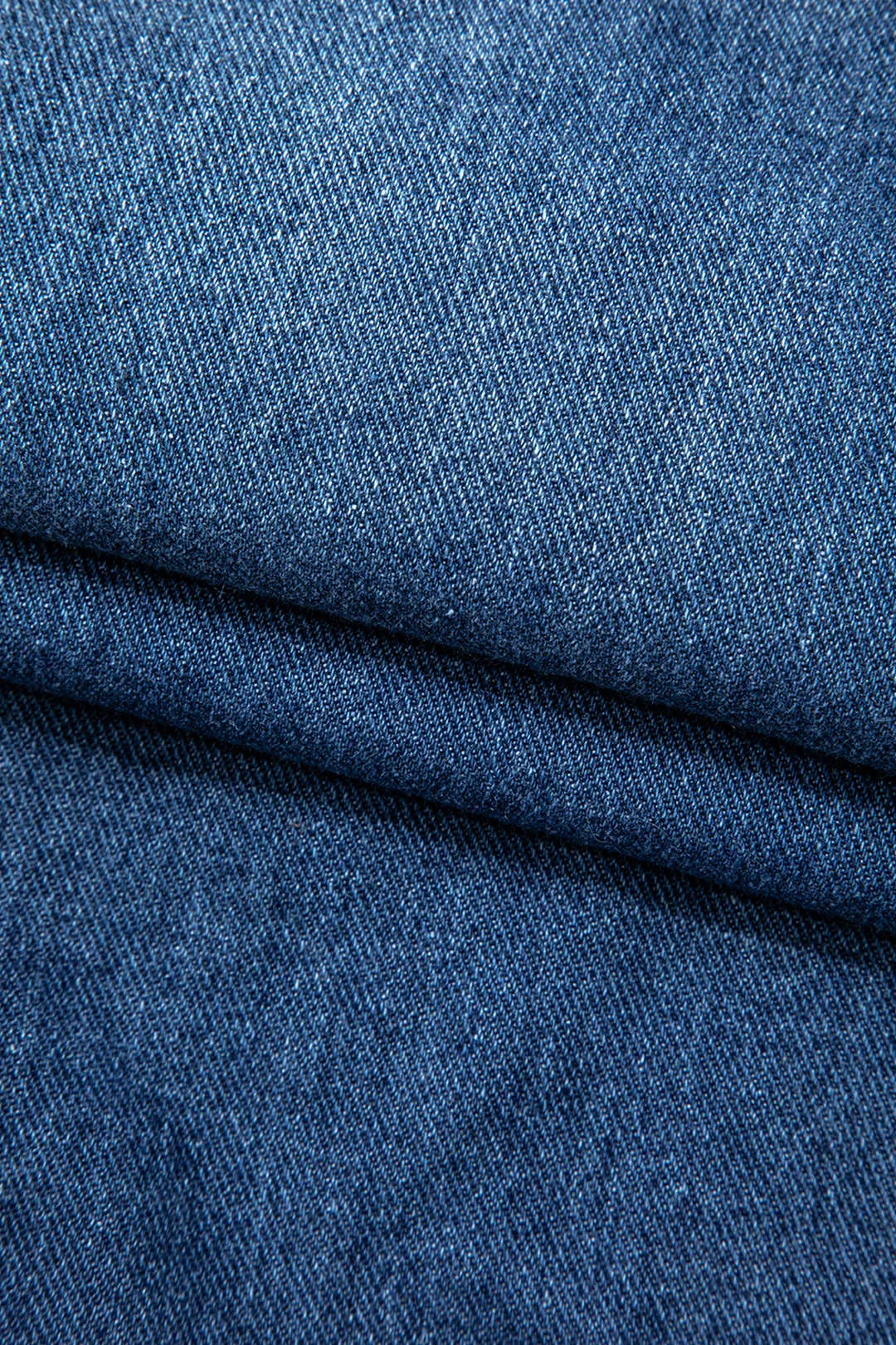 Denim vaskede rippede lynlås lomme jeans sold by Micas product image thumbnail 4