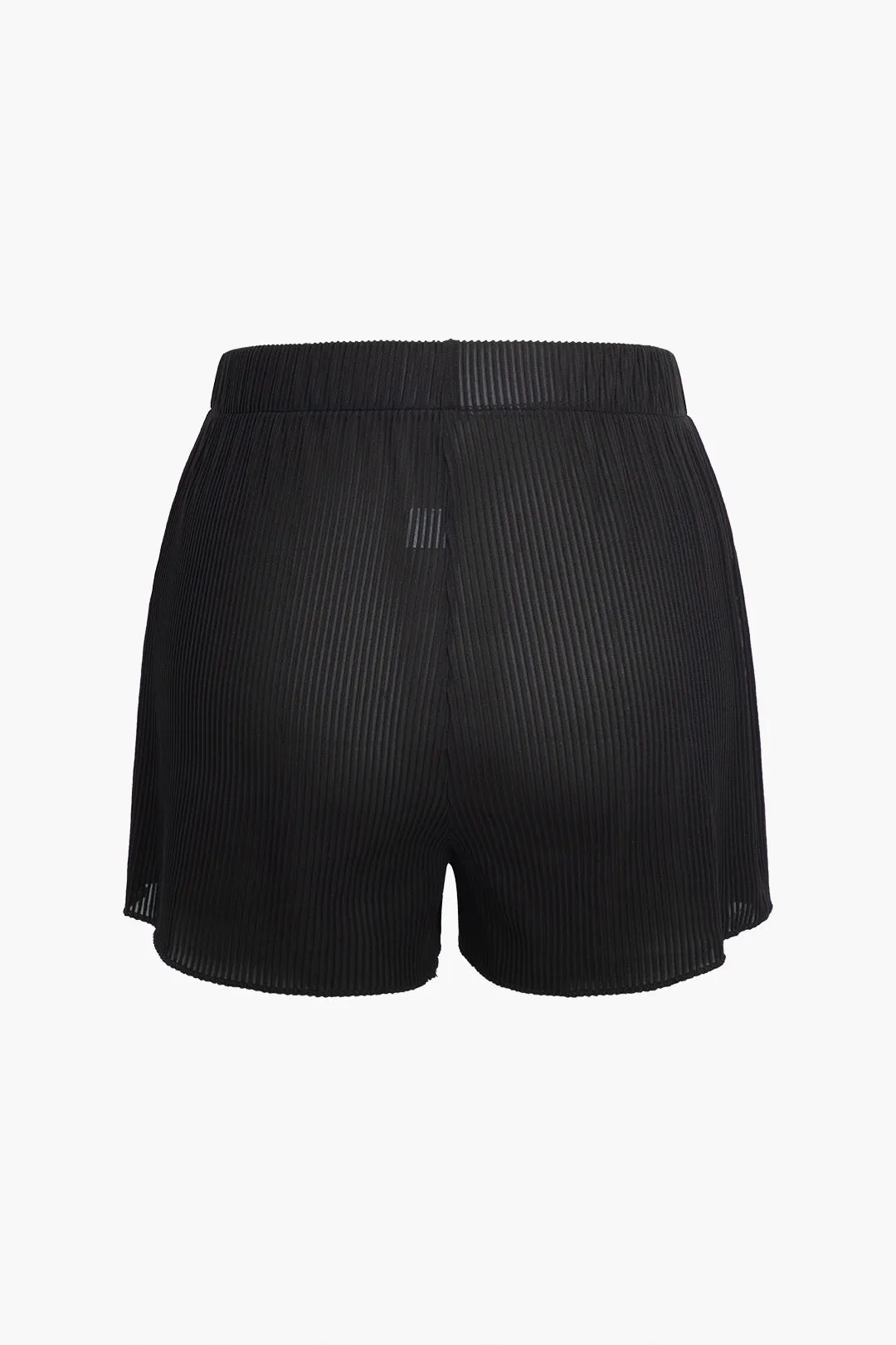 Solid plisseret bindingshorts sold by Micas product image thumbnail 2