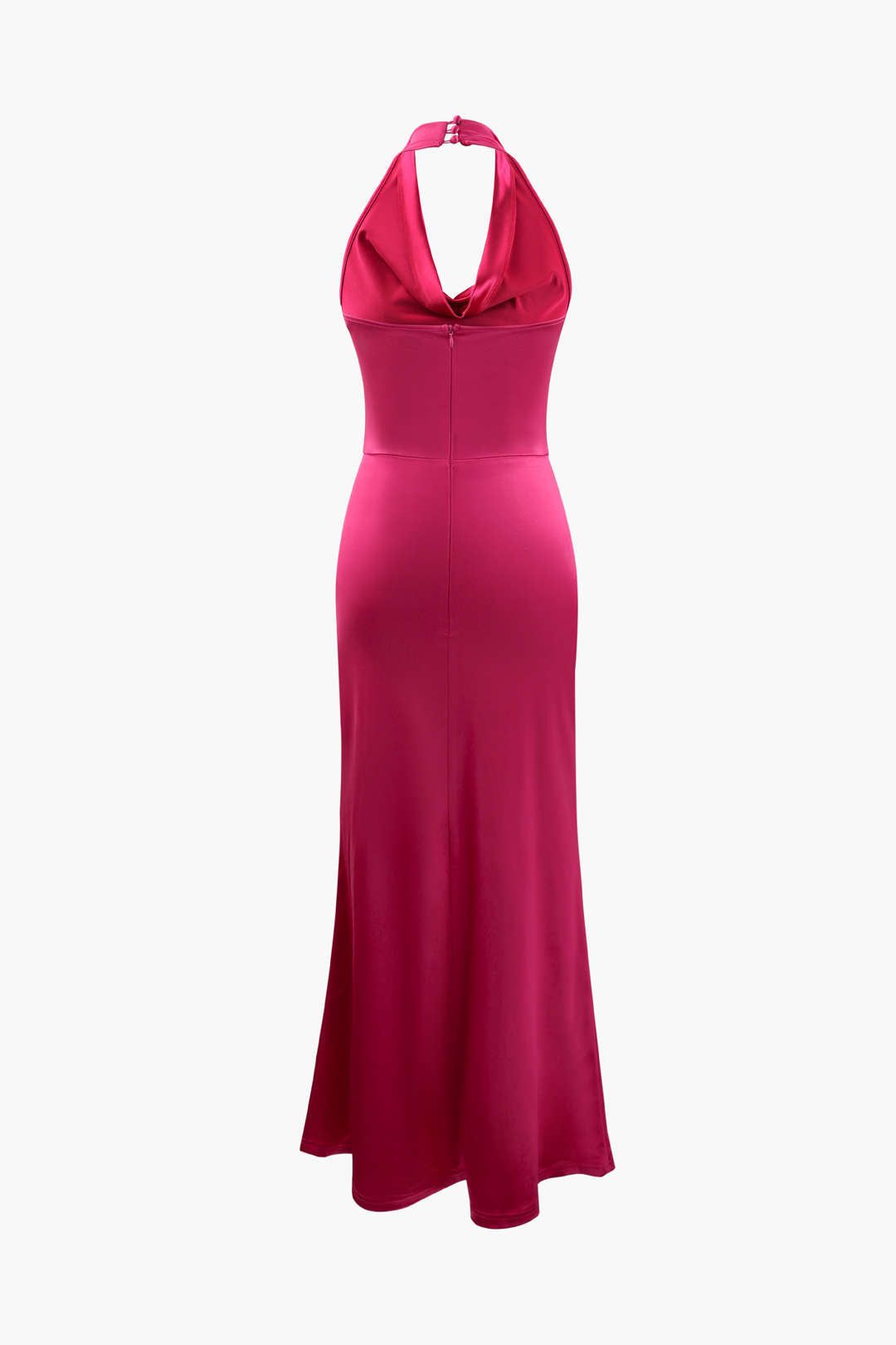 Halter Neck Satin Maxi Dress sold by Micas product image thumbnail 2