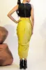 Ruched Zipper Skirt sold by Micas