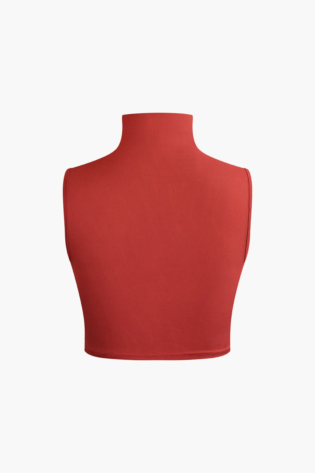 Mock hals ærmeløs top og slips forreste nederdel sæt sold by Micas product image thumbnail 3