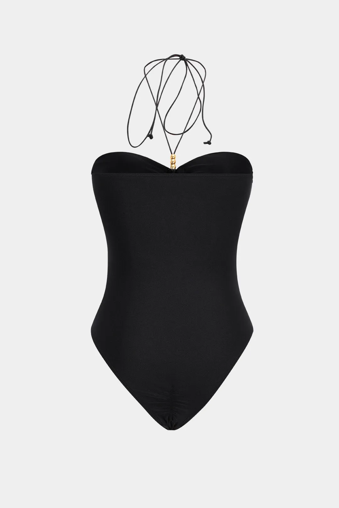 Ruched Cut Out Tie Up Tummy Control Swimwear sold by Micas product image thumbnail 3