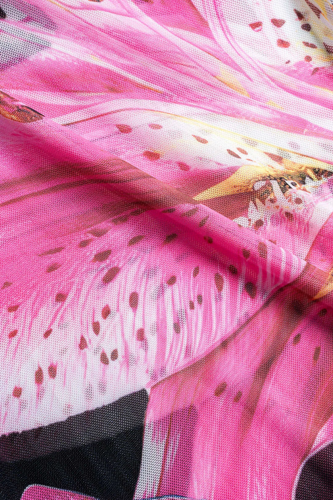 Blomsterprint Mesh Tie-Up Bikini og Cover Up Set sold by Micas product image thumbnail 3