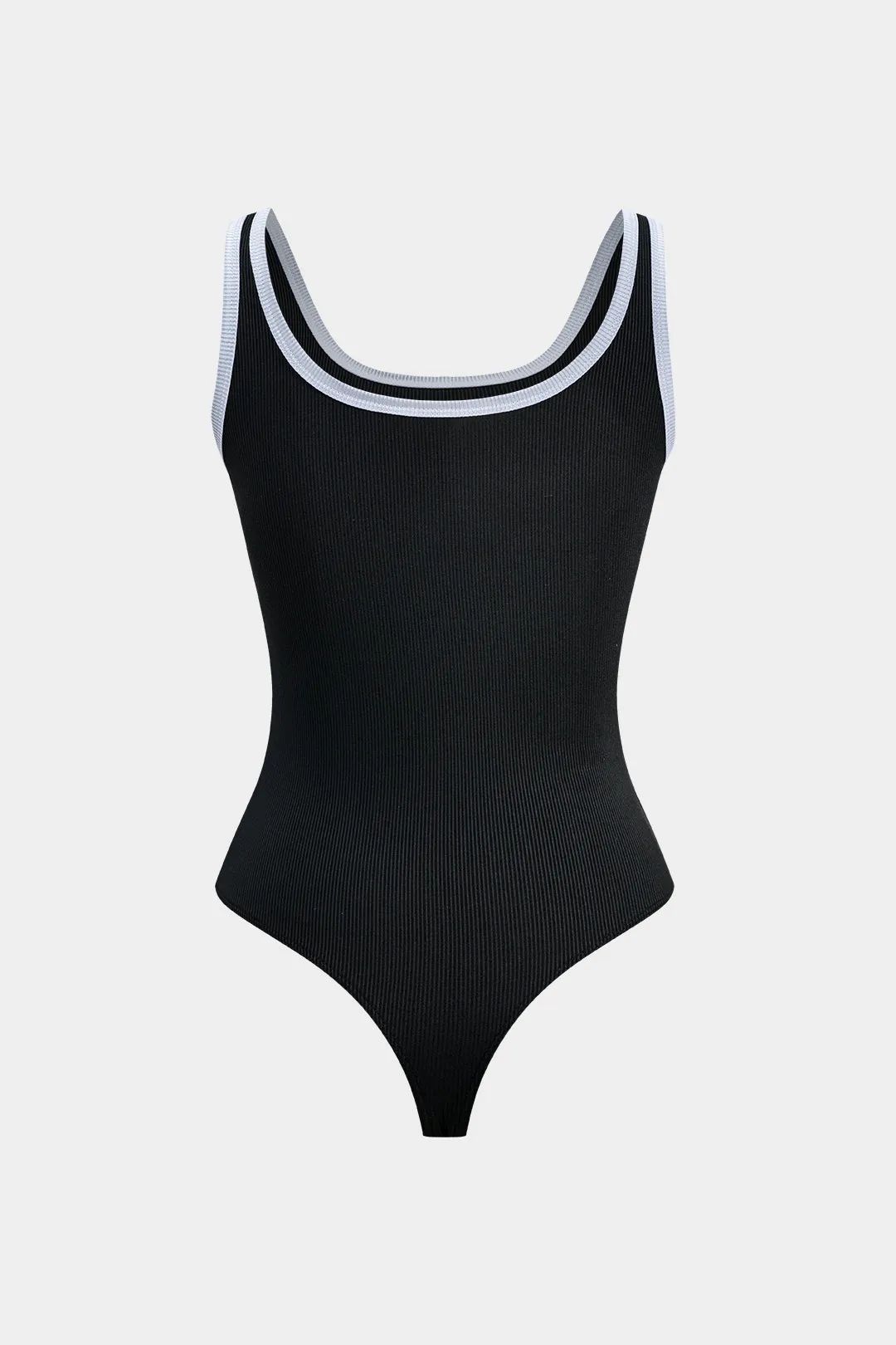 Kontrast rygfri ærmeløs bodysuit sold by Micas product image thumbnail 2
