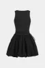 Ruched Tie Knot Cut Out Sleeveless Mini Dress sold by Micas