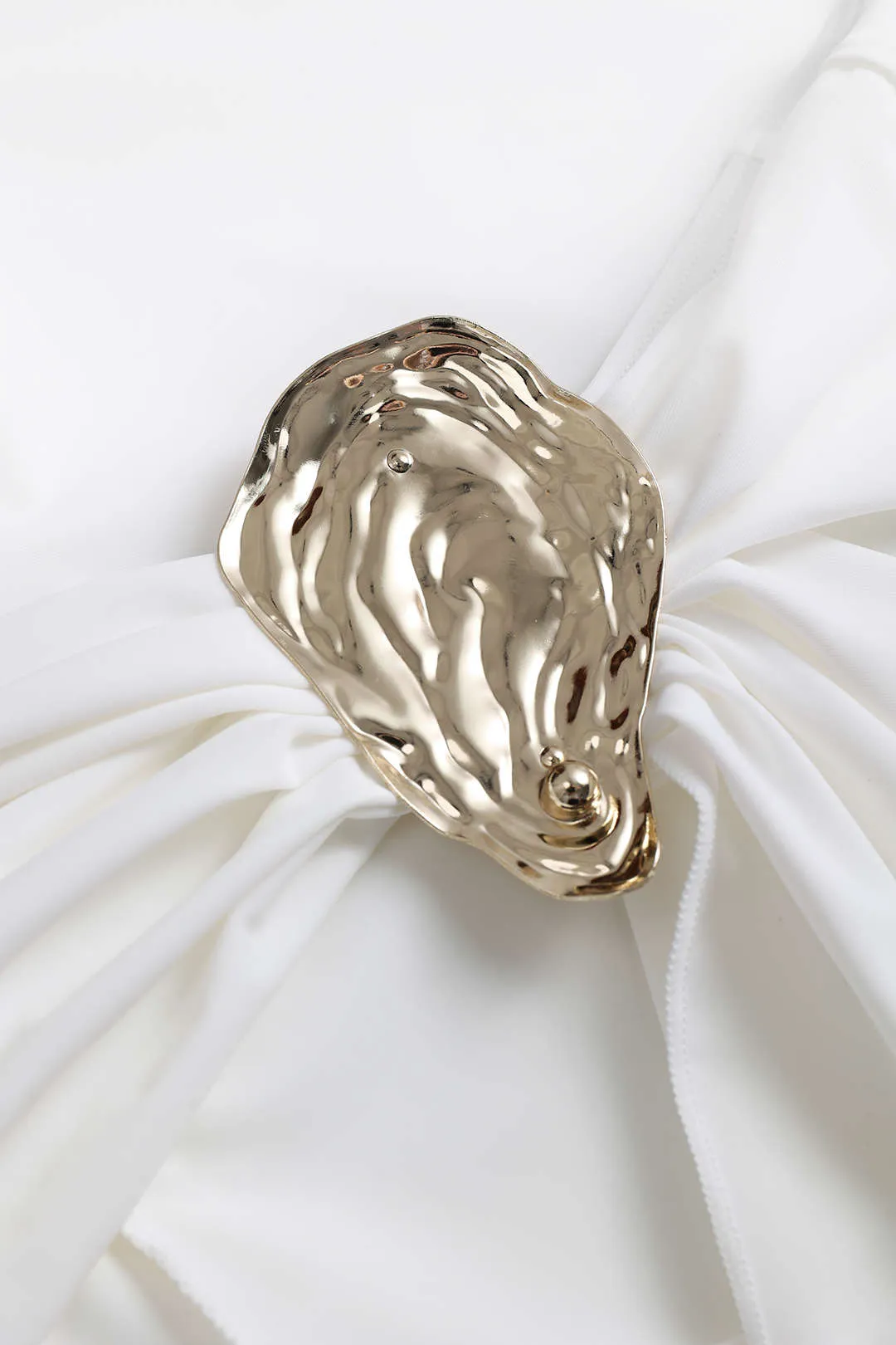 Metallisk ruched spaltedæksel sold by Micas product image thumbnail 3