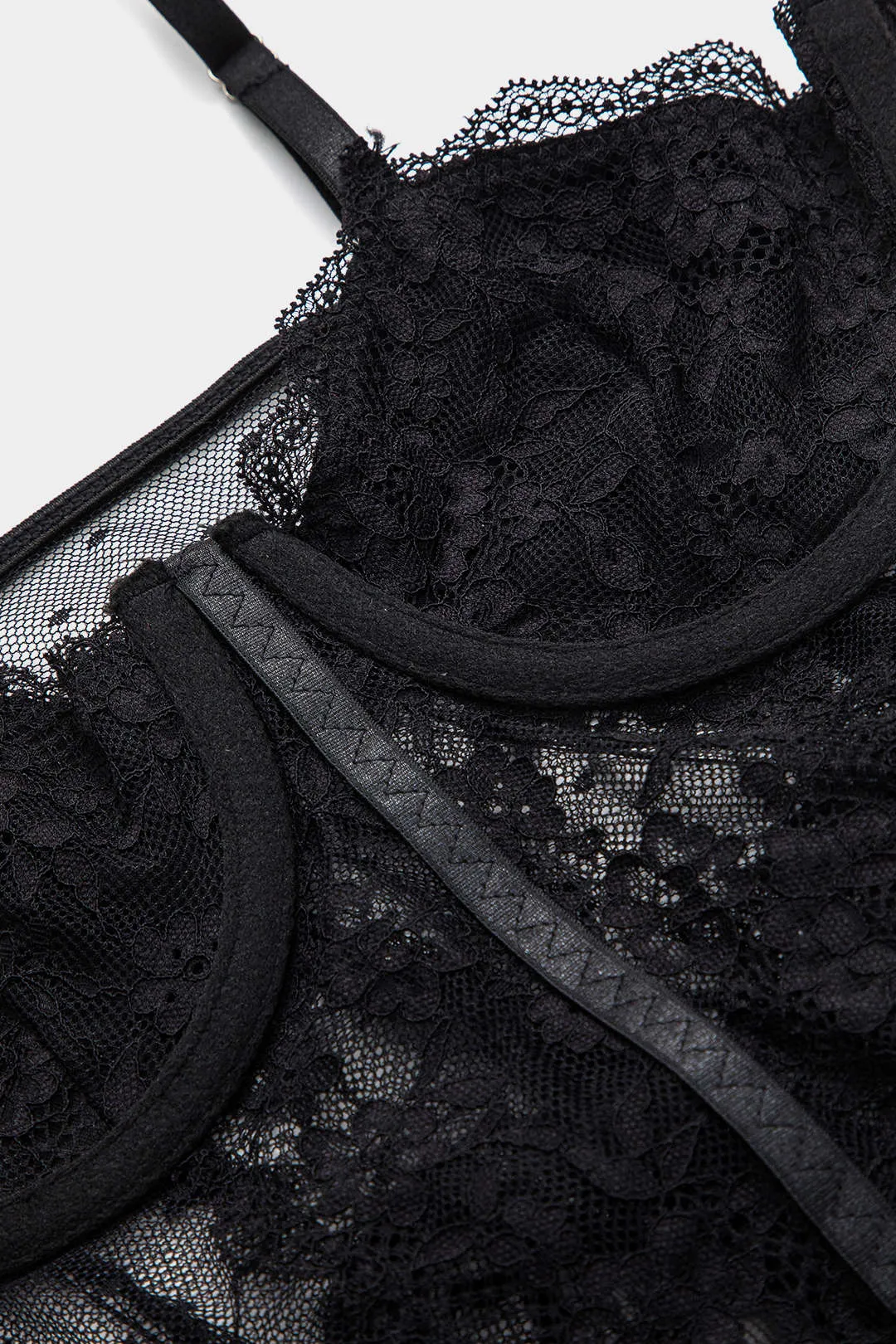 Blonder rygfri bustier korset slip bodysuit sold by Micas product image thumbnail 5