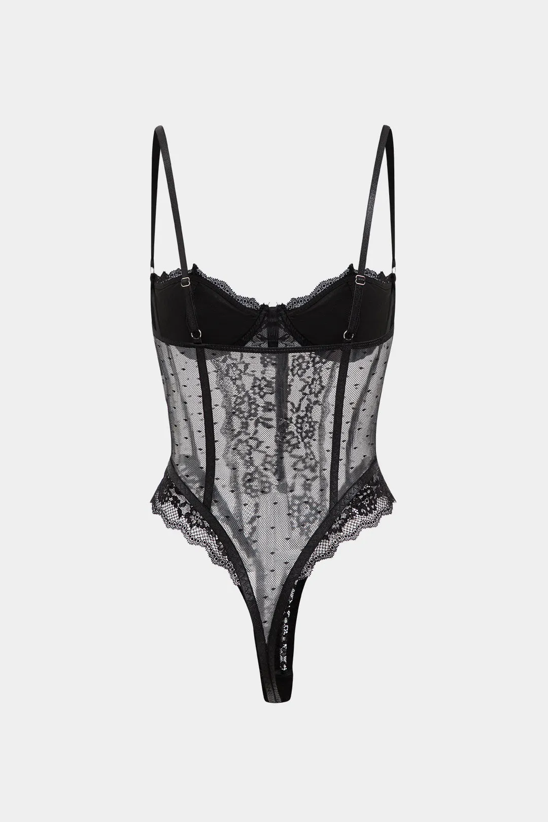 Blonder rygfri bustier korset slip bodysuit sold by Micas product image thumbnail 4