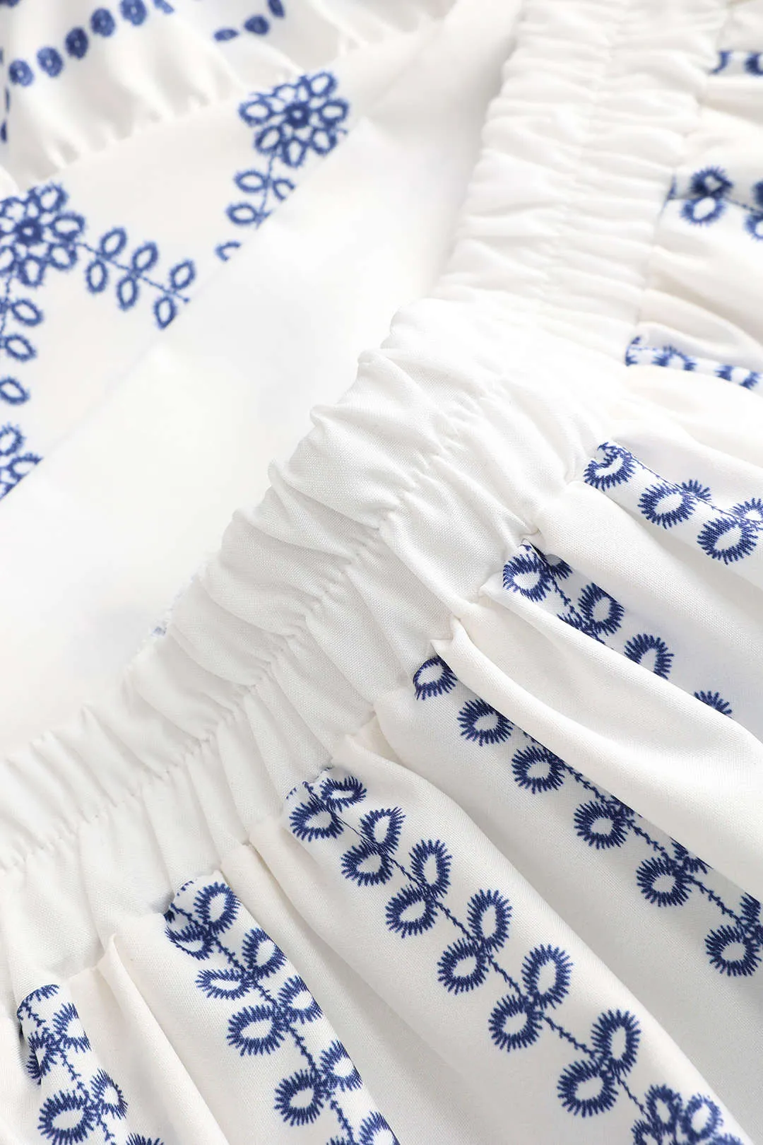 Blomstermønster binder tilbage tilbage til cami -top og dækker sæt sold by Micas product image thumbnail 3