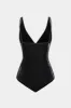 Fløjls blonder skåret ud bagfra bodysuit sold by Micas