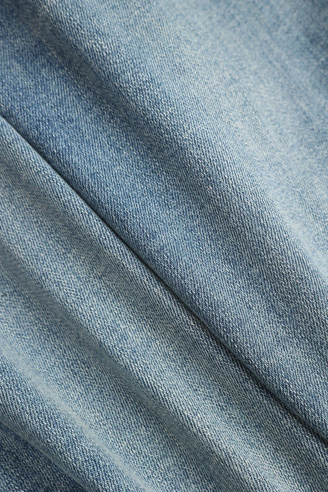 Denim lomme knap flare ben jeans sold by Micas product image thumbnail 4