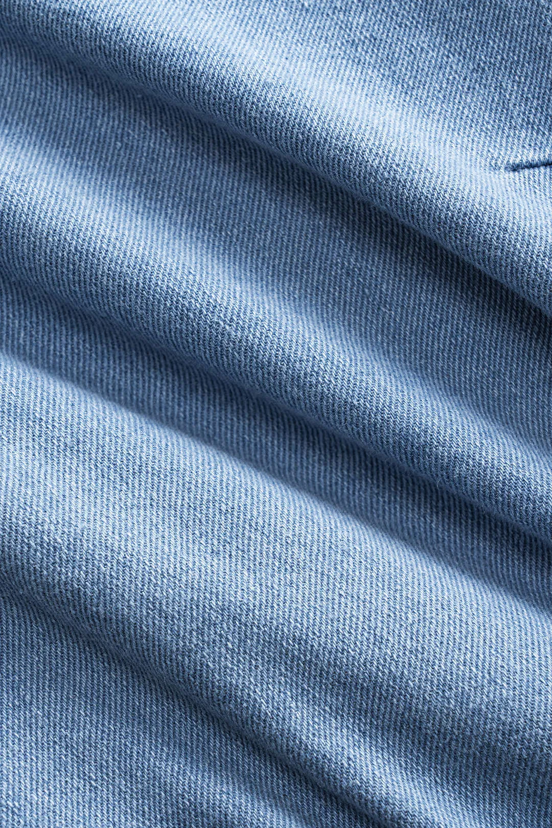 Jacquard denim patchwork -knap lynlås lomme tønde jeans sold by Micas product image thumbnail 4