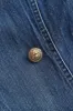 Denim Button Pocket Long Sleeve Outerwear sold by Micas
