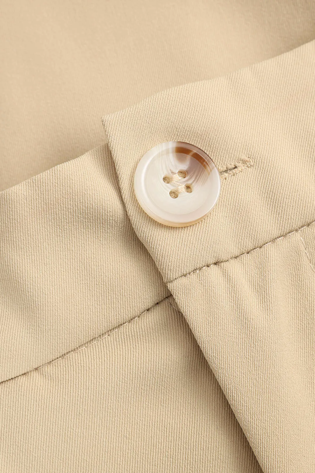 Plisseret knaplomme spalte nederdel sold by Micas product image thumbnail 3