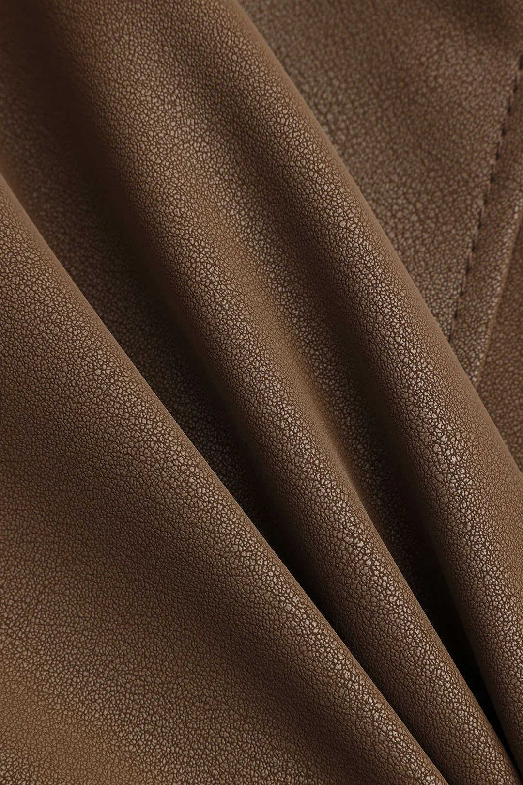 Faux læder lynlås twist knude nederdel sold by Micas product image thumbnail 4