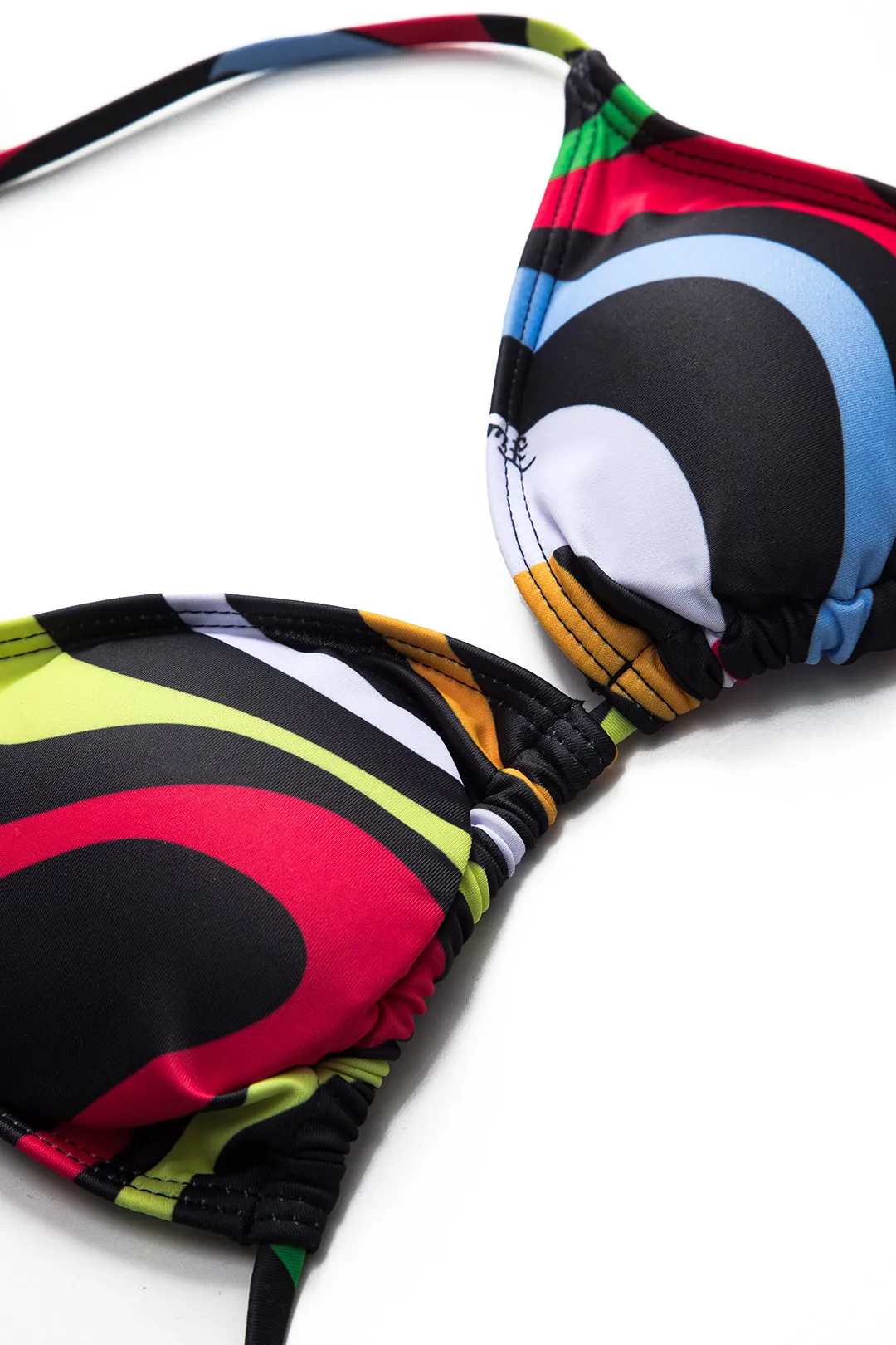 Stripe Tie-Up Bikini Set sold by Micas product image thumbnail 3