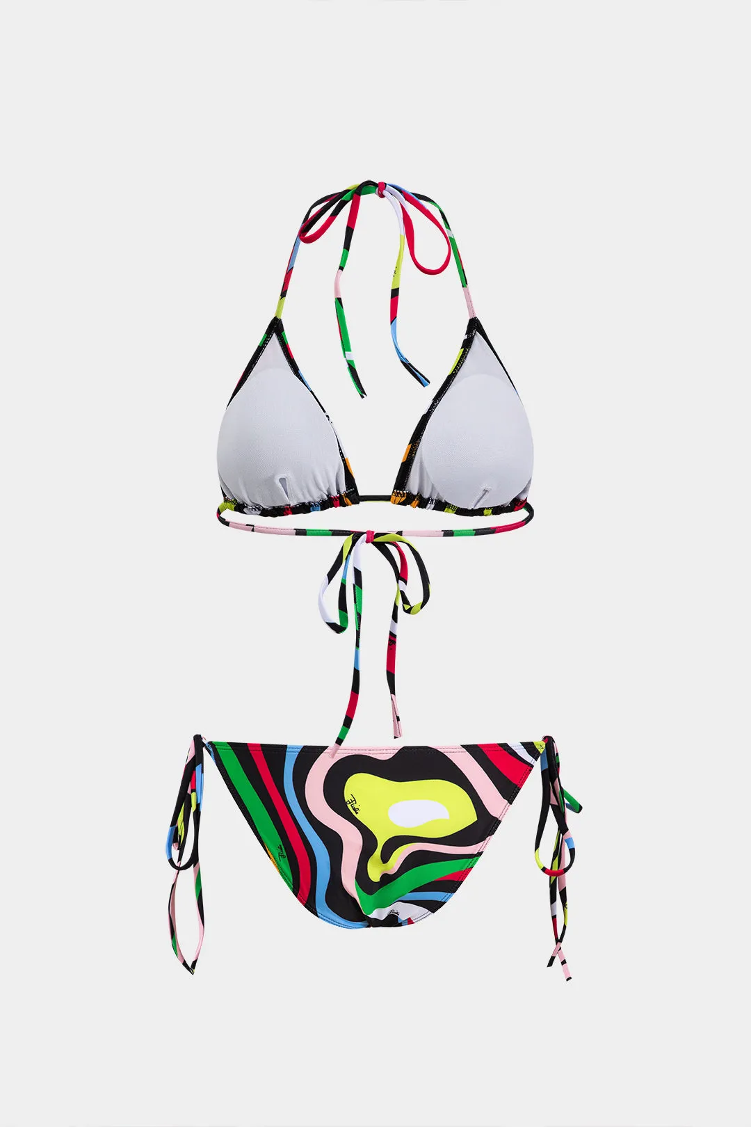 Stripe Tie-Up Bikini Set sold by Micas product image thumbnail 2