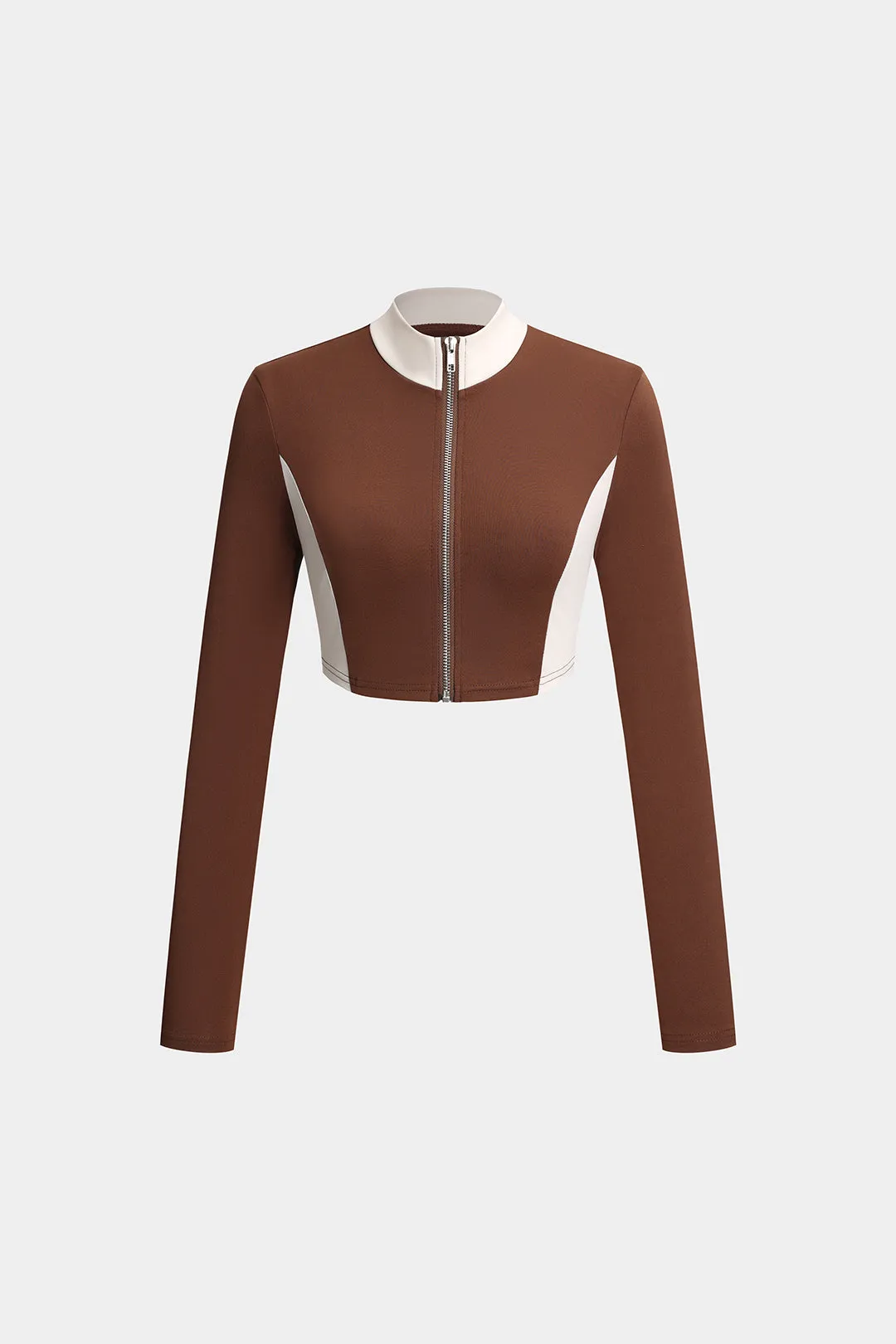 Lynlås patchwork langærmet top og brede benbukser sæt sold by Micas product image thumbnail 2