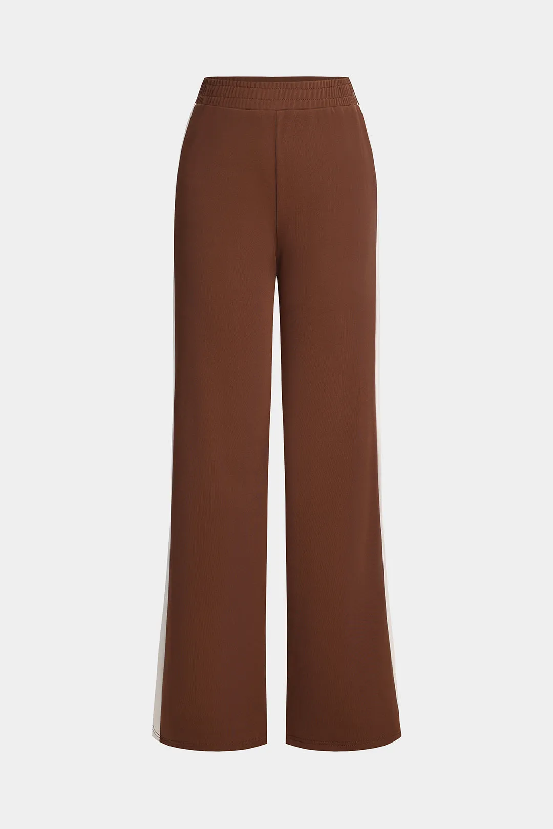 Lynlås patchwork langærmet top og brede benbukser sæt sold by Micas product image thumbnail 4