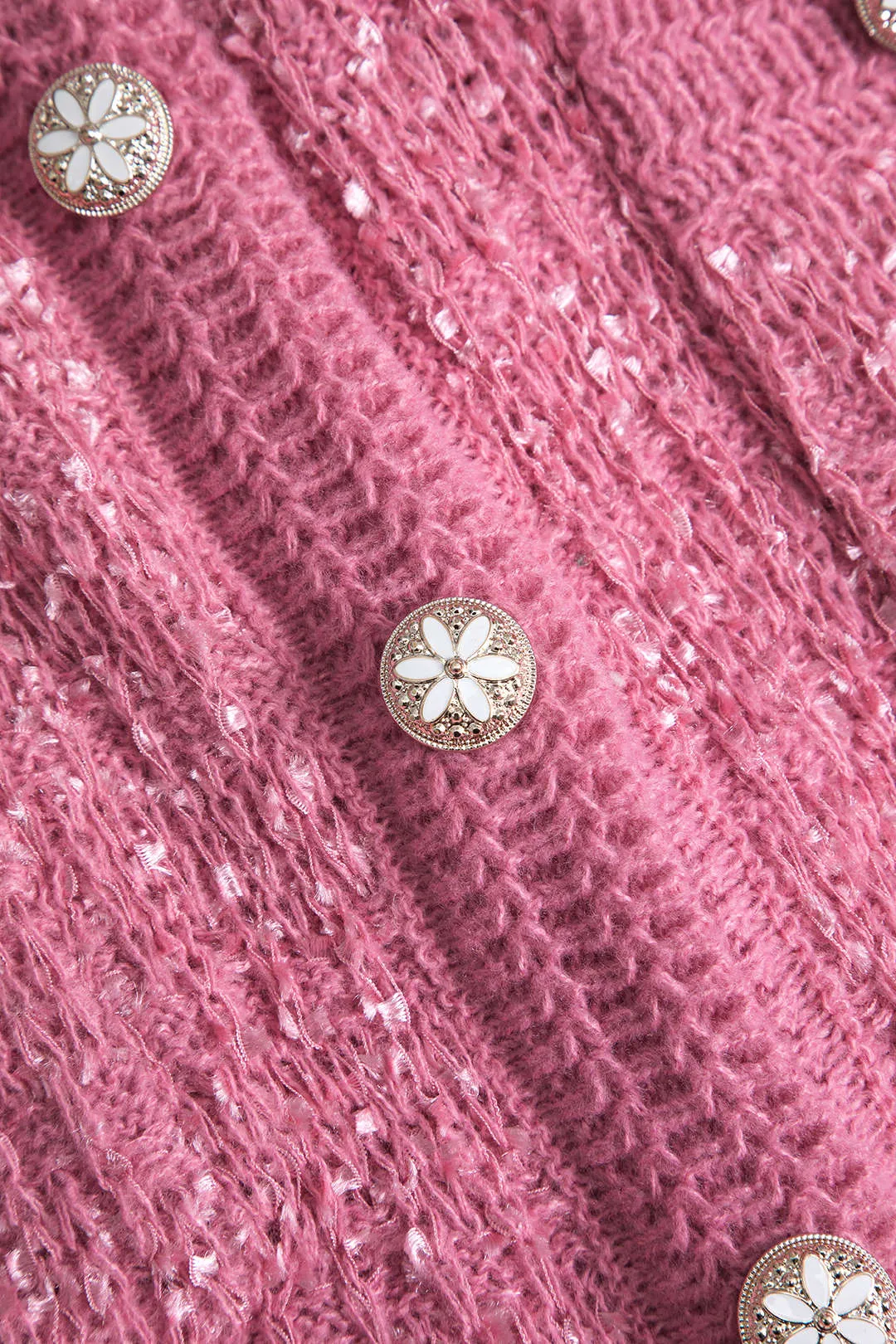 Strik knap langærmet cardigan sold by Micas product image thumbnail 3