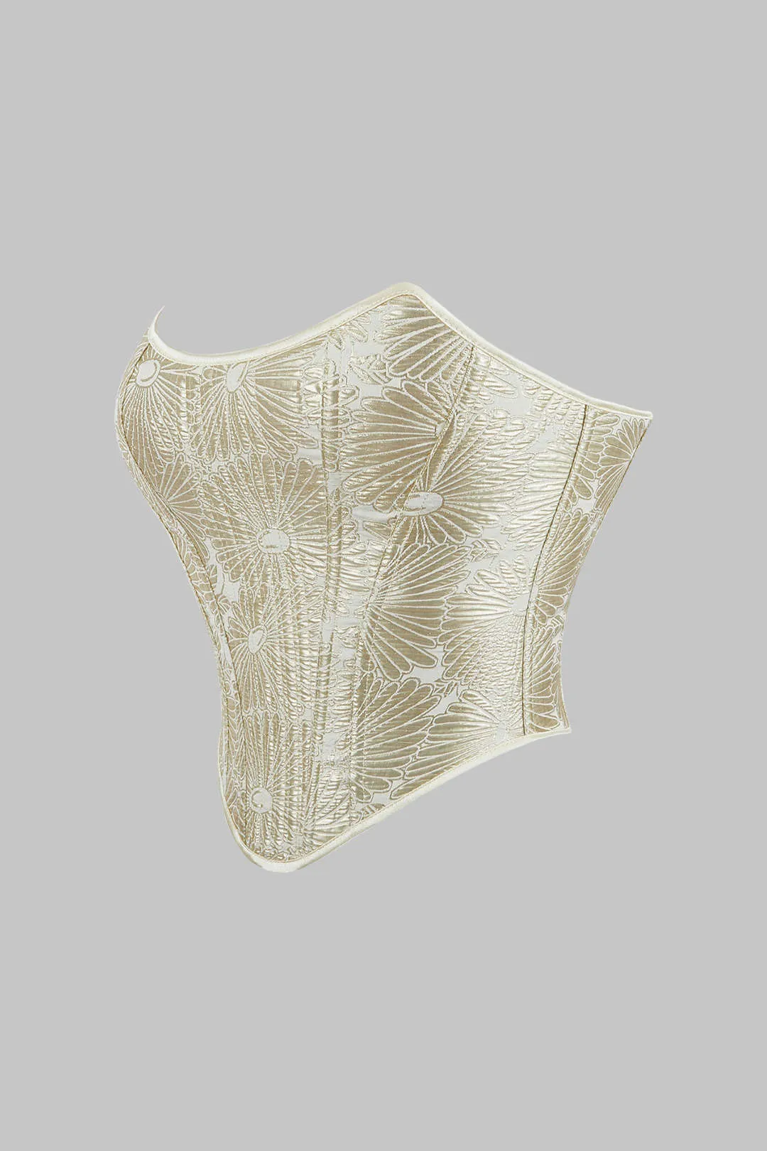 Blomstermønster bind lynlås lynlås tilbage rør top sold by Micas product image thumbnail 4