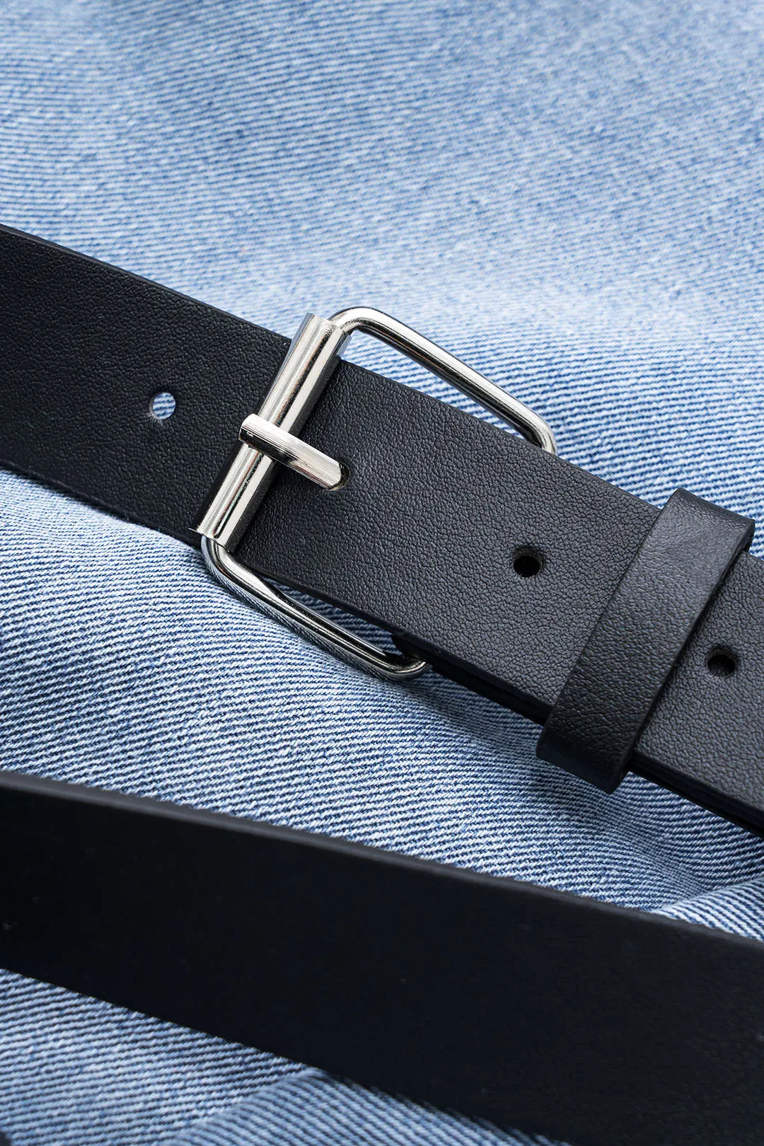 Denim -knap Pocket Belted Overwear sold by Micas product image thumbnail 4