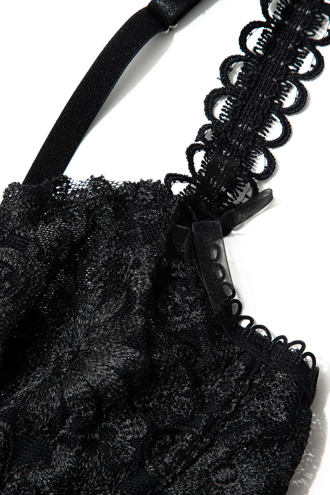 Blonderbind foran Bustier Cami Top og trusser Set sold by Micas product image thumbnail 4