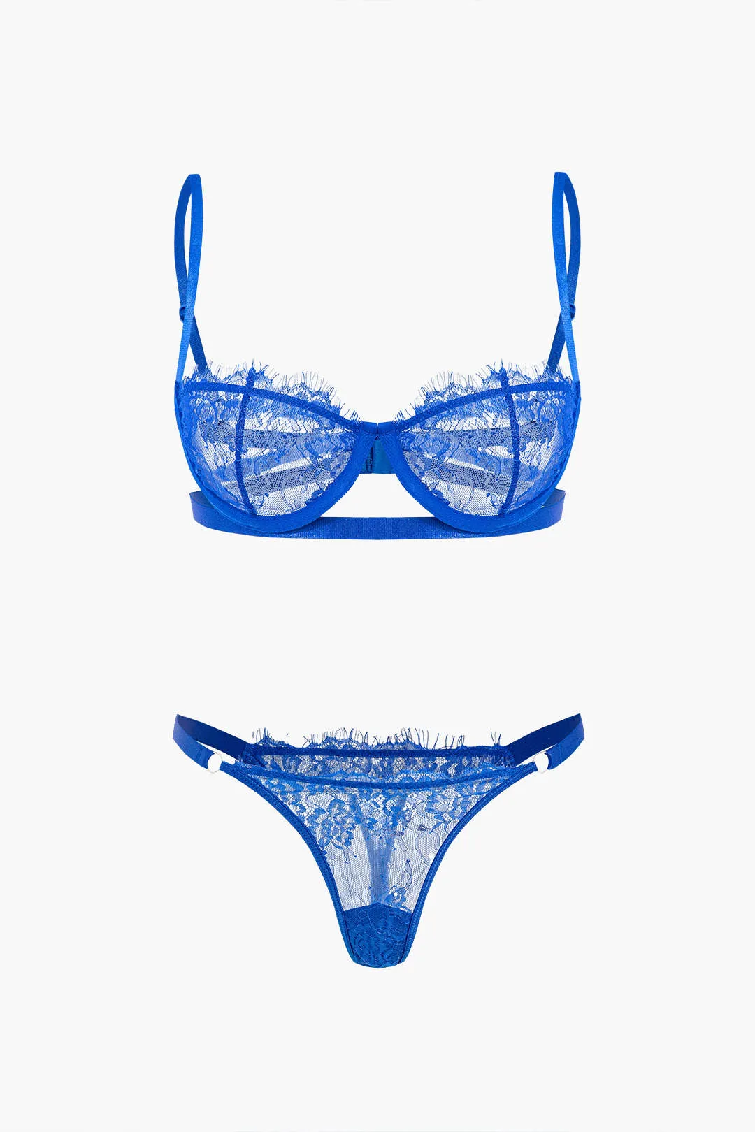 Blonder metallisk ring Bustier todelt lingeri sold by Micas