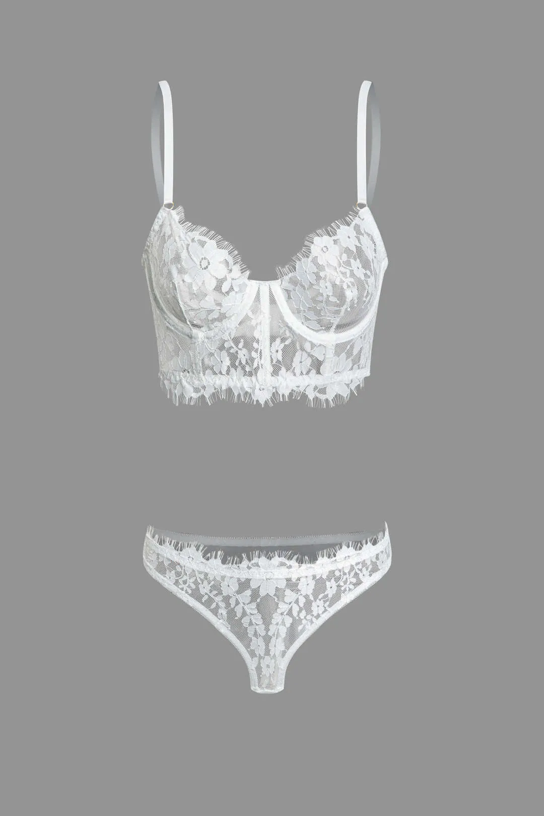 Blonder Bustier Cami Top og Lingerie Set sold by Micas product image thumbnail 2