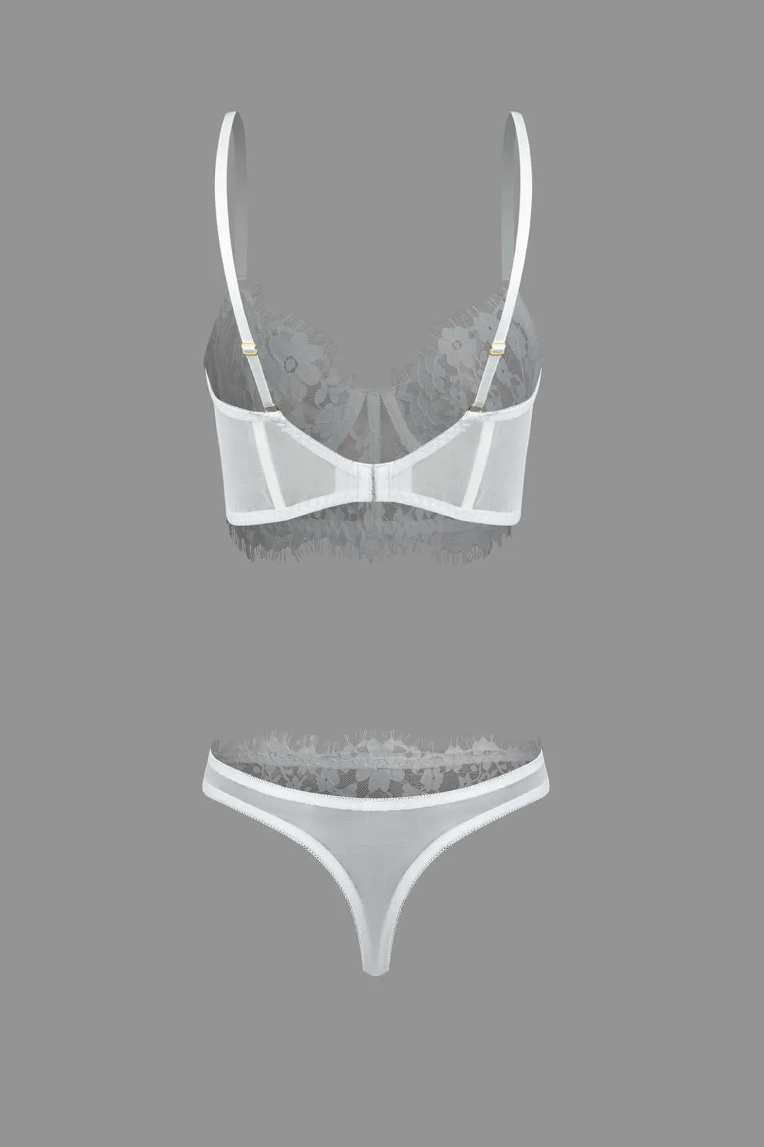 Blonder Bustier Cami Top og Lingerie Set sold by Micas product image thumbnail 3