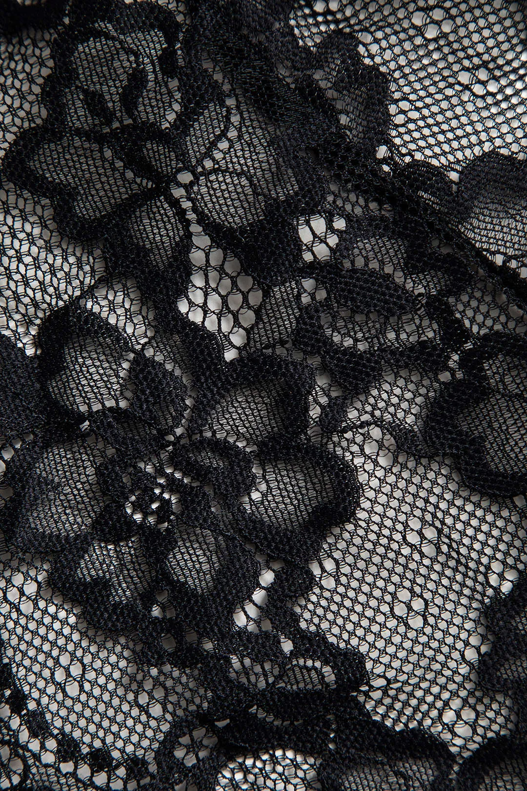 Blonder Metallic Chain Cut Out Sheer Lingerie Garter Set sold by Micas product image thumbnail 3