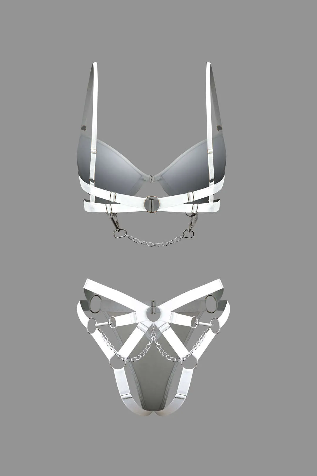 Klip kæde lingeri strømpebåndssæt sold by Micas product image thumbnail 2