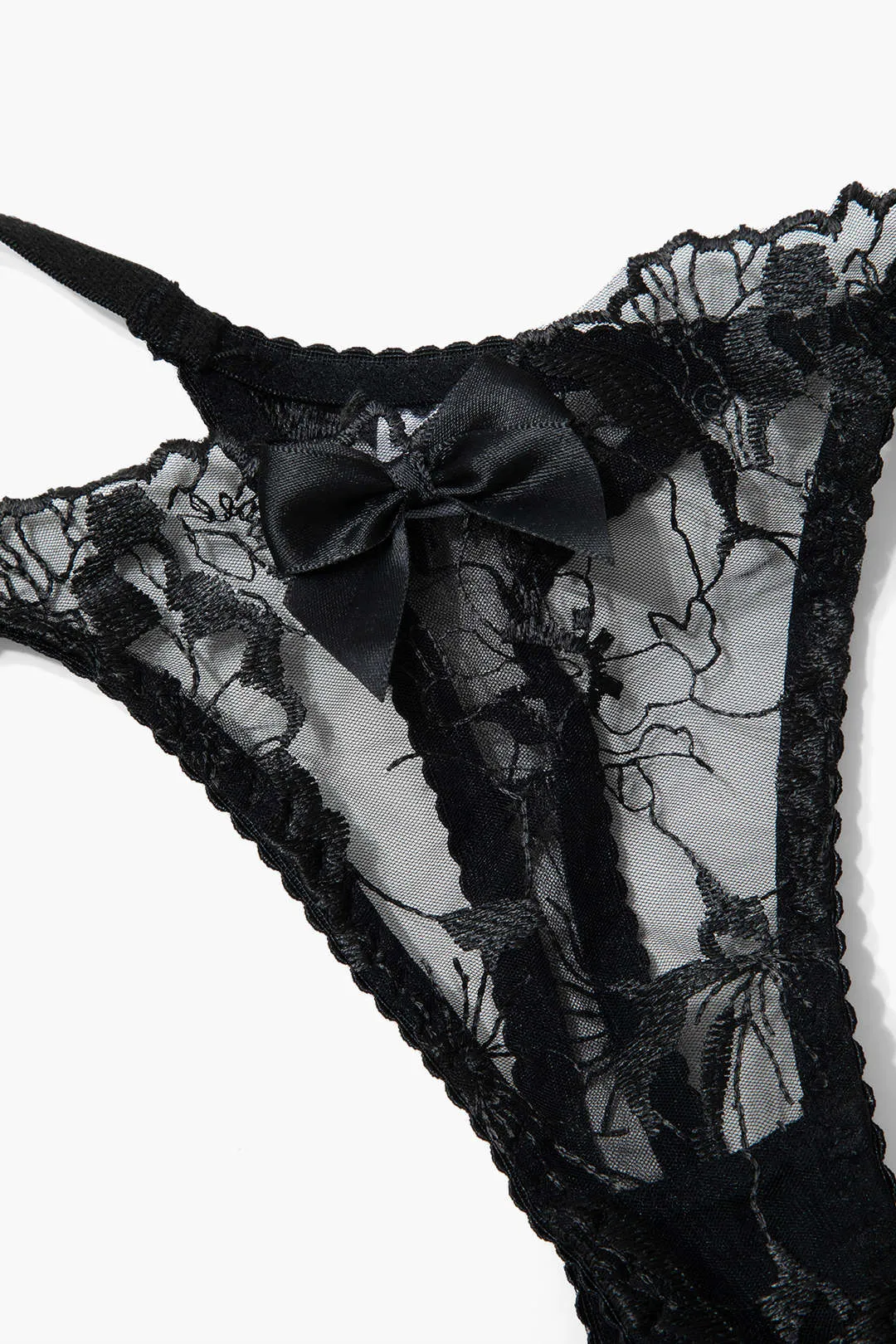 Blonderbroderi Ruffle Lingerie Garter Set sold by Micas product image thumbnail 4