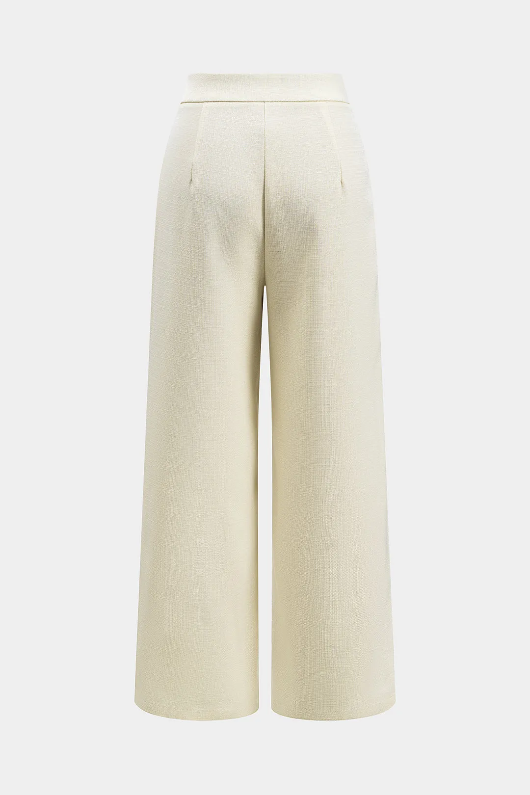 Knap ærmeløs top og plisserede brede benbukser sæt sold by Micas product image thumbnail 5