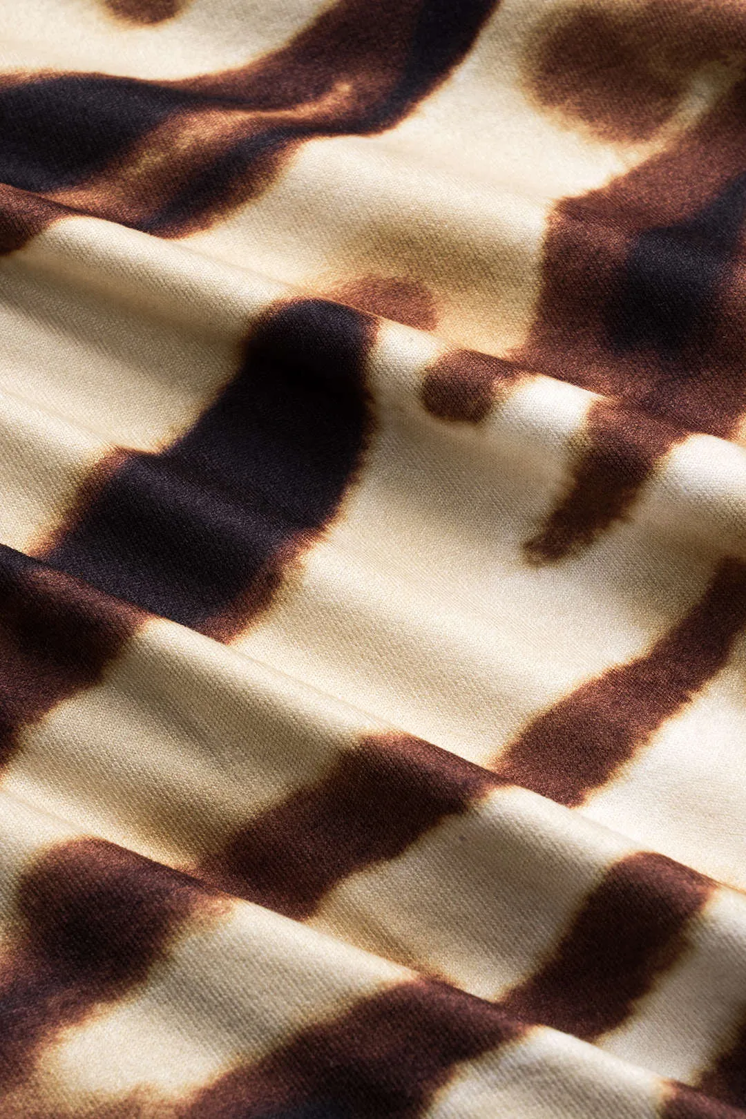 Leopard print patchwork nederdel sold by Micas product image thumbnail 3